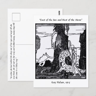 Not all who wander are lost, Kay Nielsen Postcard