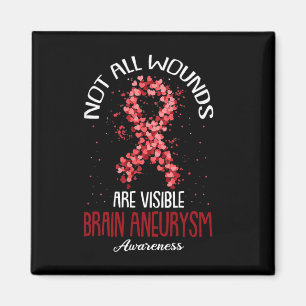 Not All Wounds Are Visible Brain Aneurysm Awarenes Magnet
