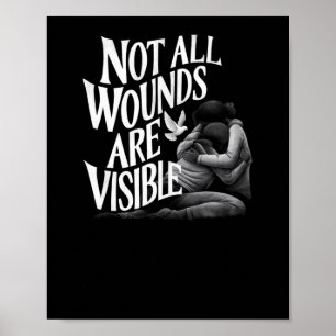 Not All Wounds Are Visible_children's Version Poster