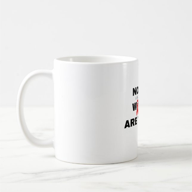 Not All Wounds Are Visible coffee mug (Left)
