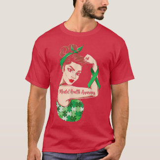 Not All Wounds Are Visible Mental Health Awareness T-Shirt