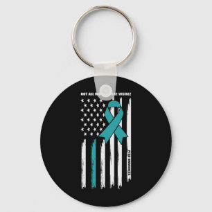 Not All Wounds Are Visible - Ptsd Awareness 2 Key Ring