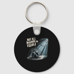Not All Wounds Are Visible_the Depressed Person's Key Ring