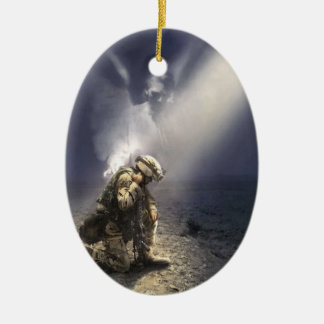 Not Alone, by Danny Hahlbohm Ceramic Tree Decoration