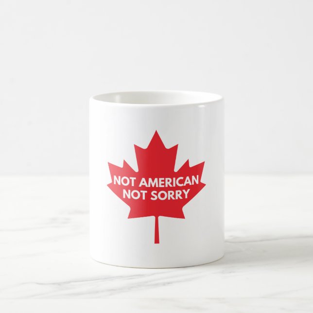 Not American, Not Sorry Classic Mug (Center)