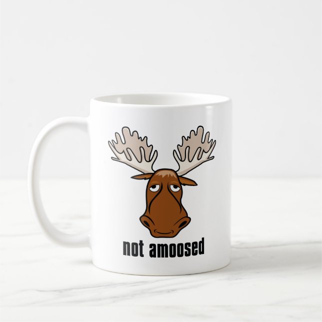 Not Amoosed Coffee Mug (Left)