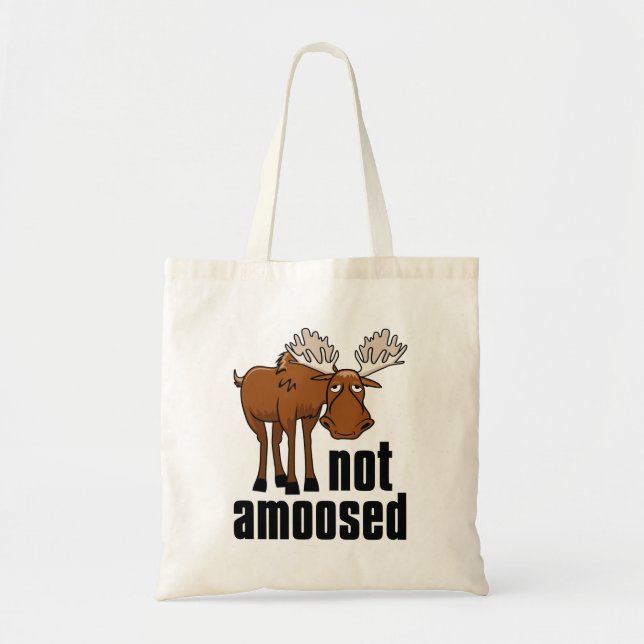 Not Amoosed Tote Bag (Front)