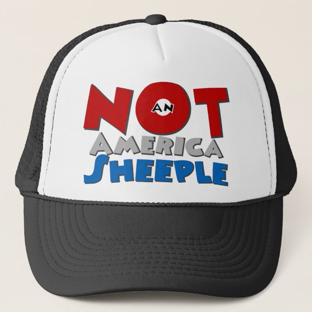 Not an American Sheeple Hats (Front)