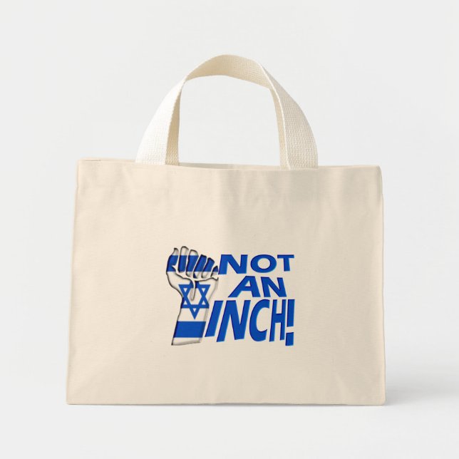 Not an Inch Mini Tote Bag (Front)
