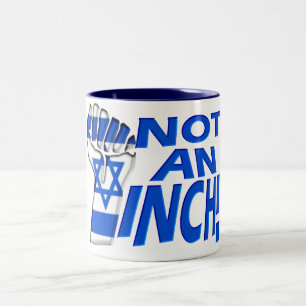 Not an Inch Two-Tone Coffee Mug