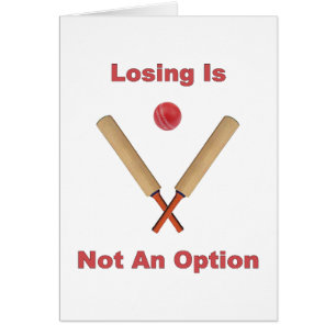 Not An Option Cricket