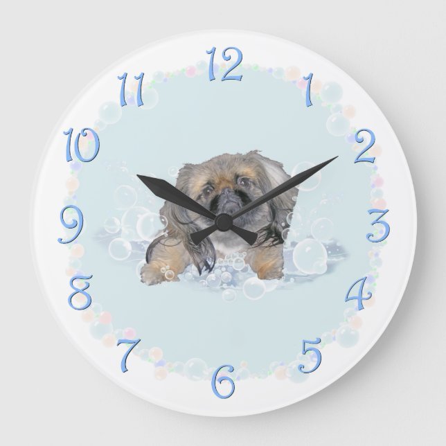 Not Another Bath Large Clock (Front)