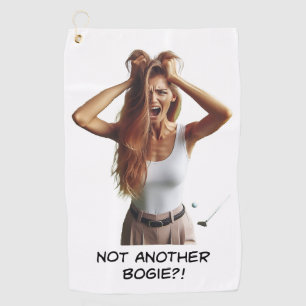 Not Another Bogie?! - Women's Golf Towel