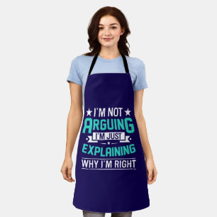 Not Arguing Just Right-64692 Apron