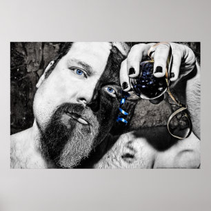 Not as Simple as Black and White by APG Poster