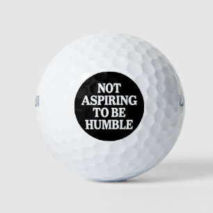 Not Aspiring to Be Humble Kamala Harris Feminist Golf Balls