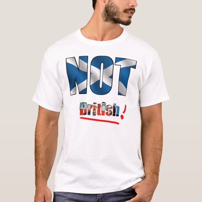 Not British (light) T-Shirt (Front)