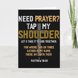 Not By My Strength But By His  Card