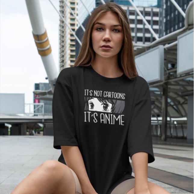 Not Cartoons Anime  T-Shirt (Creator Uploaded)