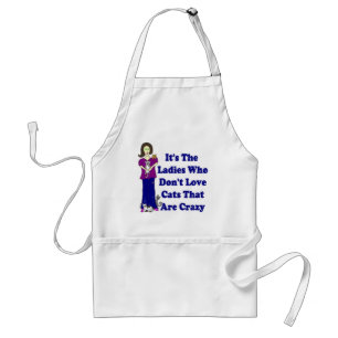 (Not Crazy) Cat Lady Standard Apron