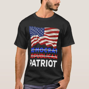 Not Democrat Not Republican Not A Rino - Us Patrio T-Shirt