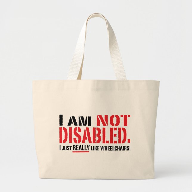 Not Disabled Bag (Front)