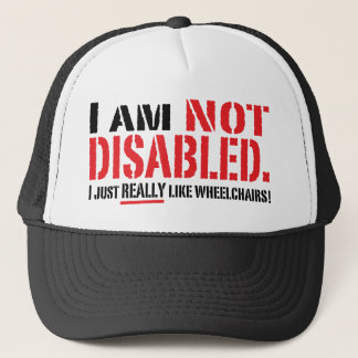 Not Disabled Hat