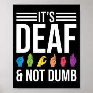 Not Dumb Poster