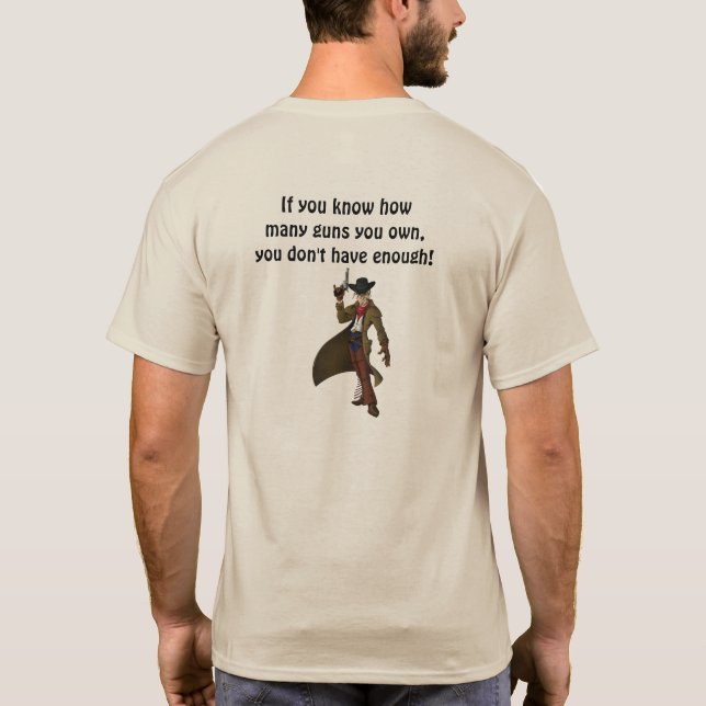 Not Enough Guns Long Sleeve Shirt (Back)