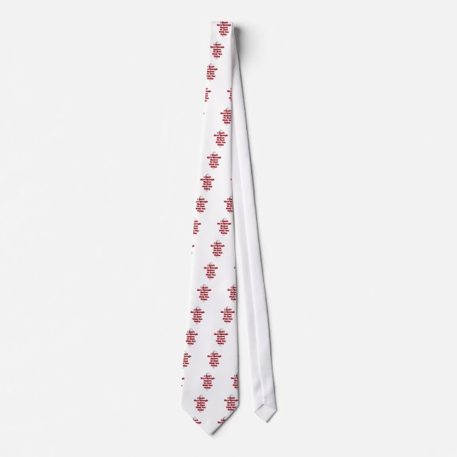 Not Enough Spoons! Tie (Front)