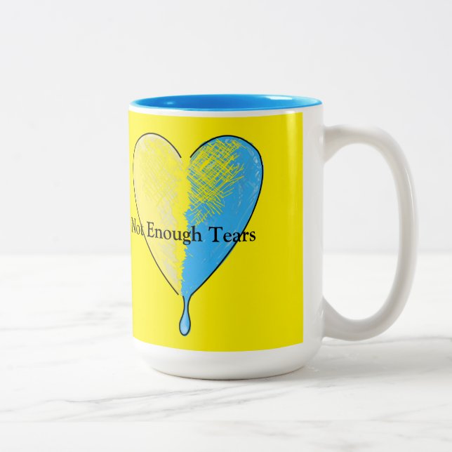 Not Enough Tears Two-Tone Coffee Mug (Right)