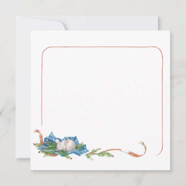 Not even a mouse Note Card (Front)