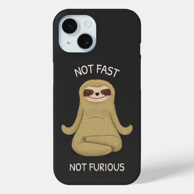 Not Fast Not Furious Case-Mate iPhone Case (Back)