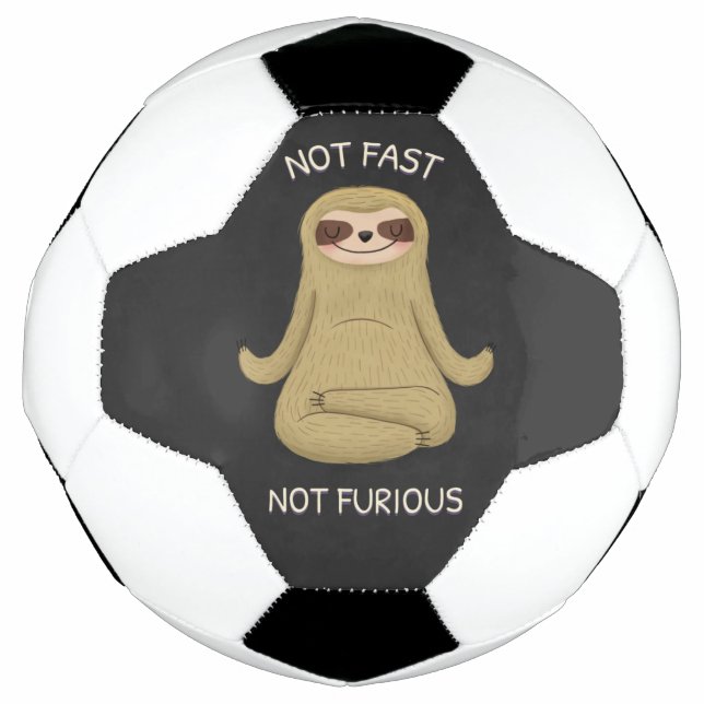 Not Fast Not Furious Football (Front)