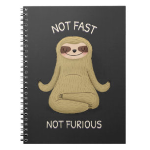 Not Fast Not Furious Notebook