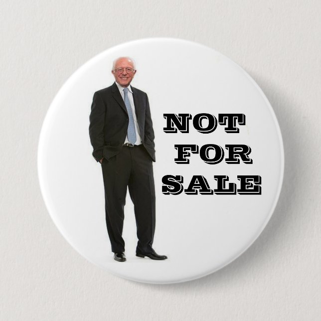 NOT FOR SALE 7.5 CM ROUND BADGE (Front)