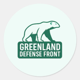 NOT FOR SALE – Arctic Resistance Badge Classic Round Sticker