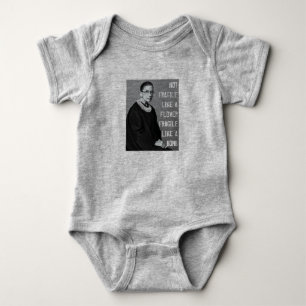 Not Fragile Like A Flower Baby Bodysuit