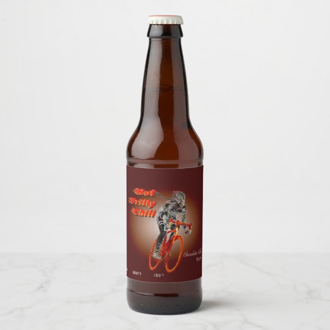 Not Frilly Chilli, name and style Beer Bottle Label (Front)