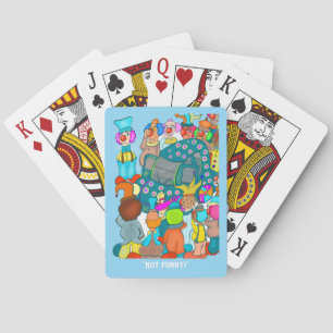 Not Funny Poker Playing Cards