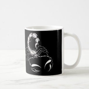 Not Funny Silver Scorpion Coffee Mug