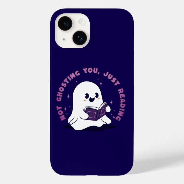 Not Ghosting You, Just Reading Case-Mate iPhone Case (Back)