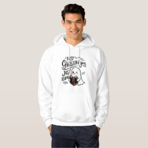 Not ghosting you, just reading hoodie