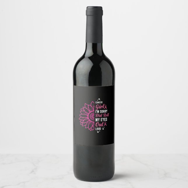 not going down without a fight wine label (Front)