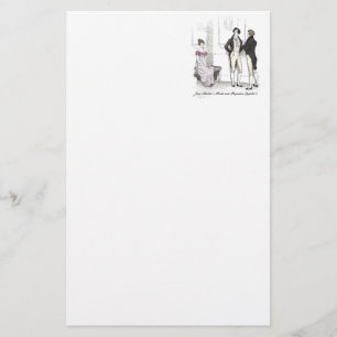 Not Handsome Enough, Jane Austen Pride & Prejudice Stationery