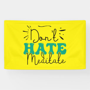 Not Hate Message Design  Banner