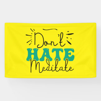 Not Hate Message Design  Banner