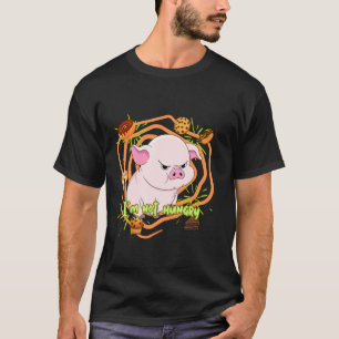 Not Hungry The Grumpy Piggy V4 T-Shirt
