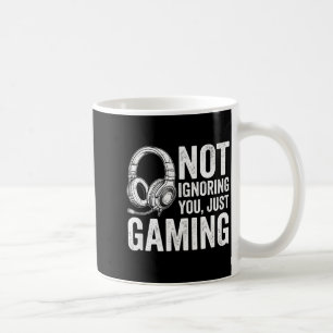 Not Ignoring You Gaming Headset Graphic Video Game Coffee Mug