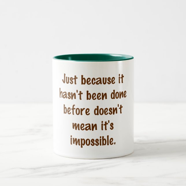 Not Impossible Mug (Center)